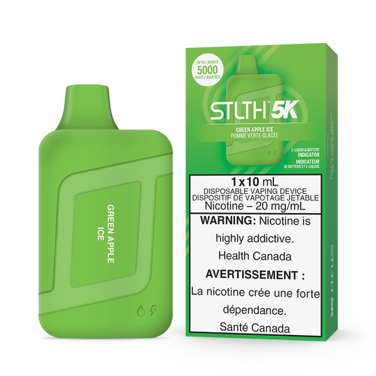 Stlth 5k Green Apple Ice 20mg/mL disposable (Provincial)