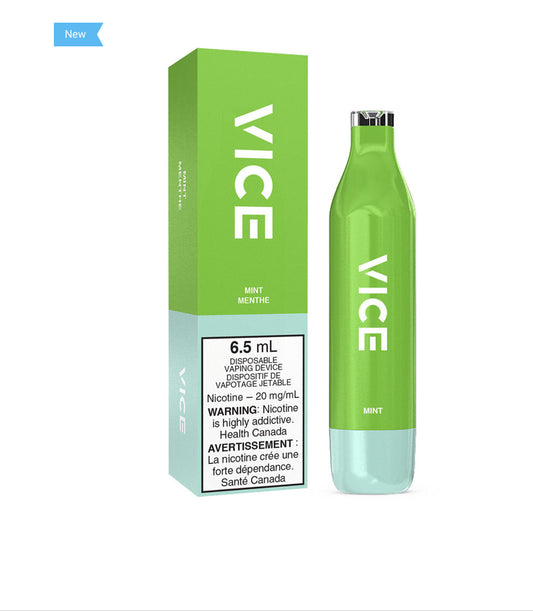 Vice 2500 Mint 20mg/mL disposable (Provincial)