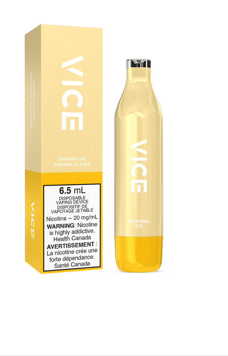 Vice 2500 Banana Ice 20mg/mL disposable (Provincial)