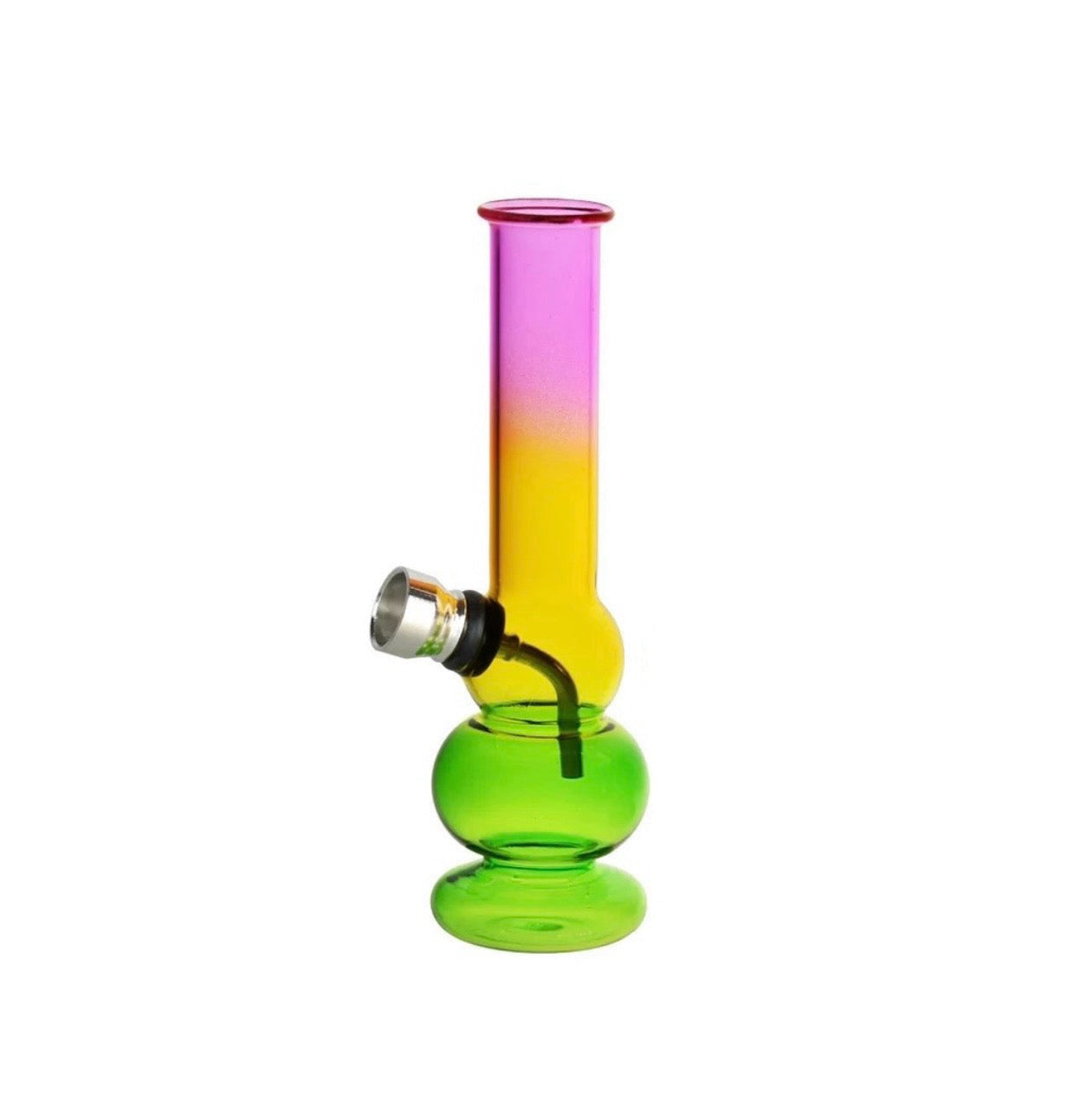 Stationary- Glass Mini Bong 6”