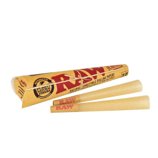 Stationary - RAW Classic Pre-Rolled Cones 1-1/4 size (6 Cones)