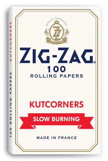 Stationary - Zig-Zag® White Kutcorners Rolling Paper (100 Papers)