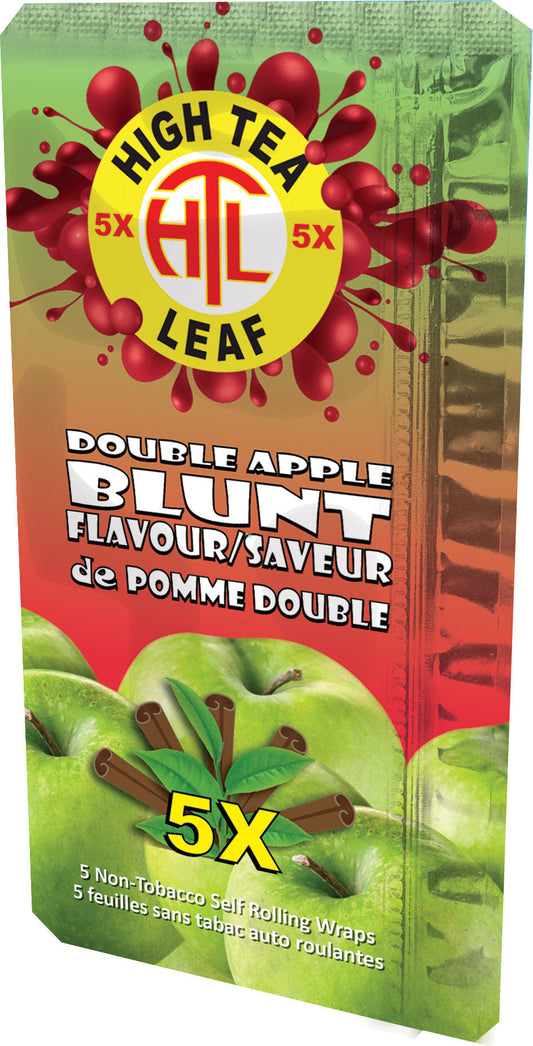 Stationary -High Tea Leaf Hemp wraps -Double Apple Blunt