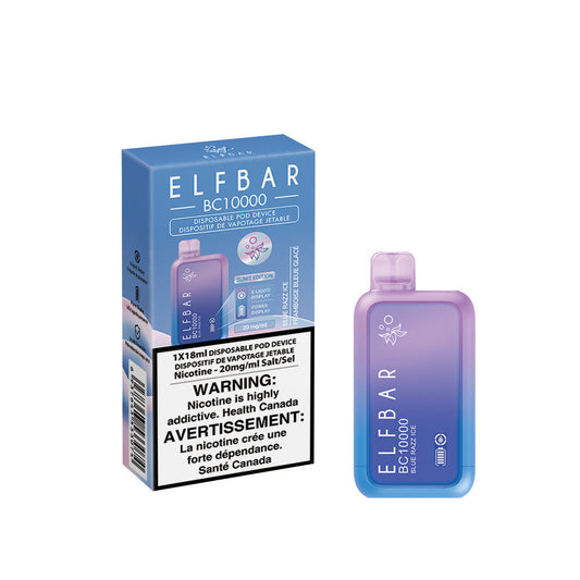 Elf Bar BC10000 Blue Razz Ice  20mg/mL disposable