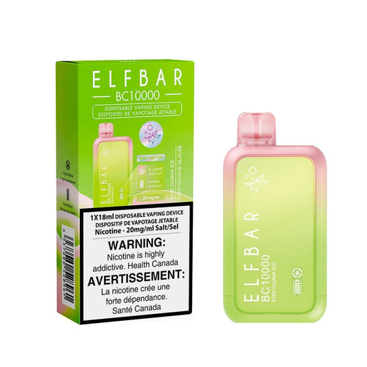 Elf Bar BC10000 Kiwi Guava Ice 20mg/mL disposable