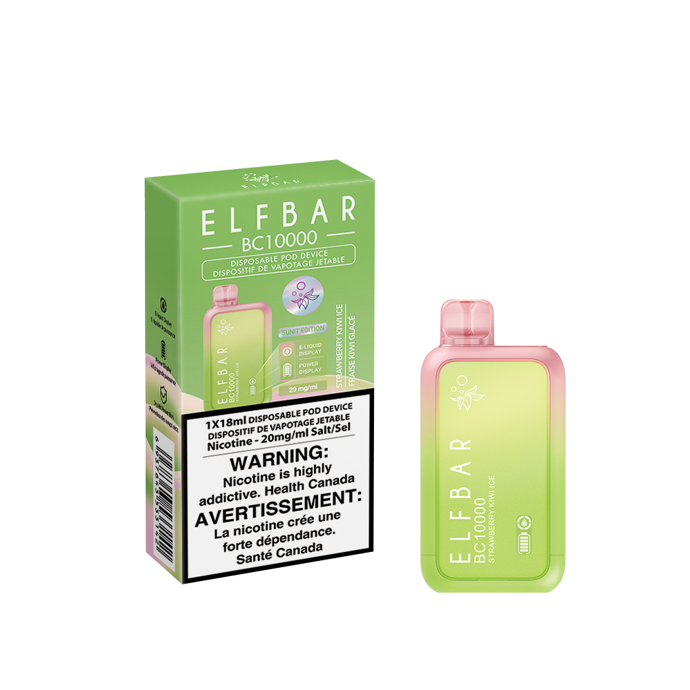 Elf Bar BC10000 Strawberry Kiwi Ice 20mg/mL disposable