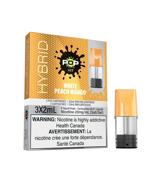 Pop hit pods White Peach Mango 20mg/mL
