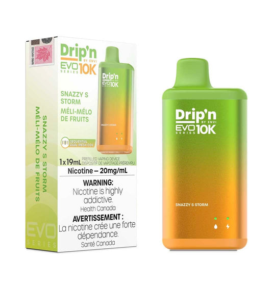 Drip’n Evo 10K Snazzy s storm 20mg/mL disposable