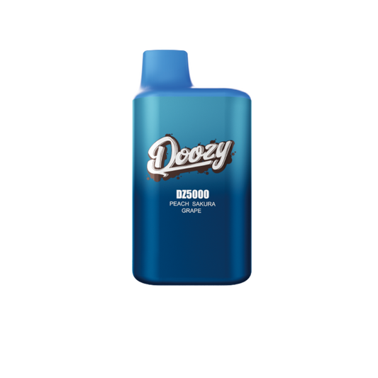 Doozy 5k peach sakura grape 20mg disposable vape