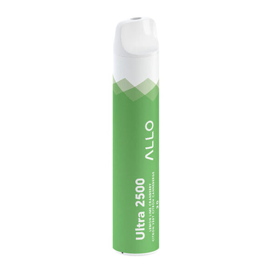 Allo ultra 2500 Lemon lime cranberry 10mg/mL disposable