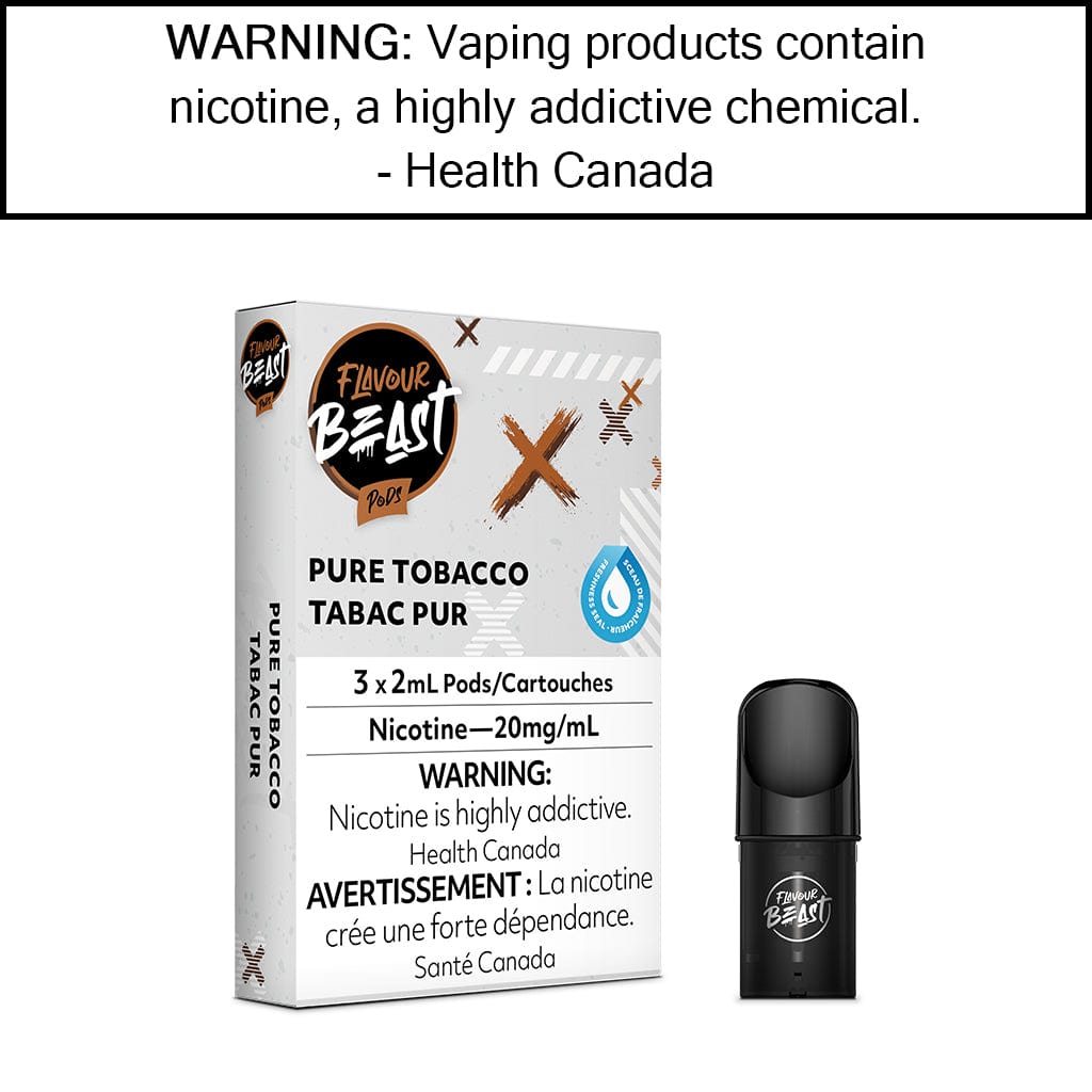 Flavour beast pods Pure tobacco 20mg/mL