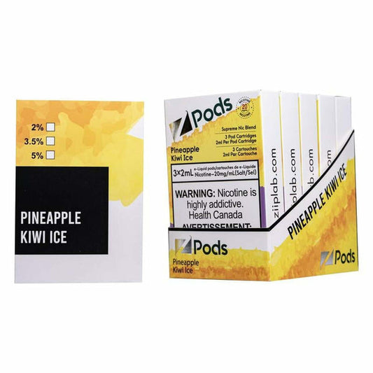 Zpods Pineapple kiwi ice 20mg/mL pods