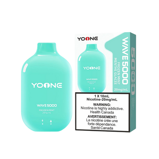 Yoone wave 5000 Frozen mint 20mg/mL disposable