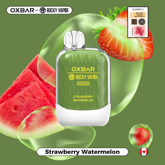 Oxbar 8000 Strawberry watermelon 20mg/mL disposable