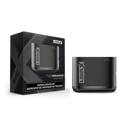 LevelX Metallic black Battry/device