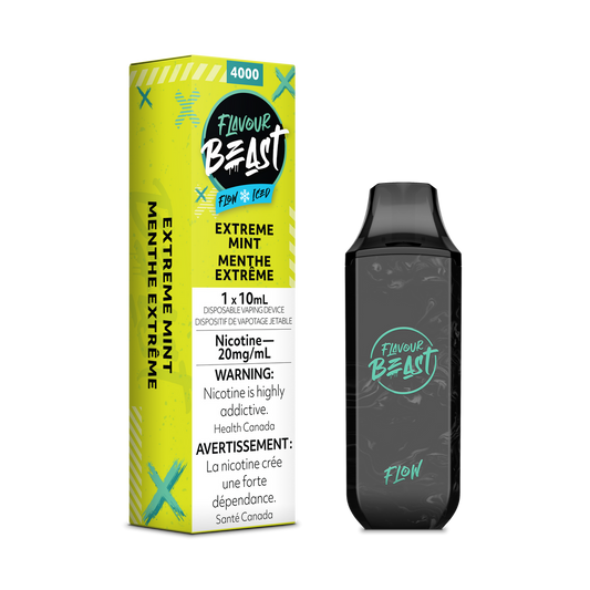 Flavour beast Flow Extreme mint iced 20mg/mL disposable