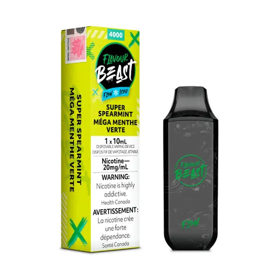 Flavour beast Flow Super spearmint disposable 20mg/mL disposable