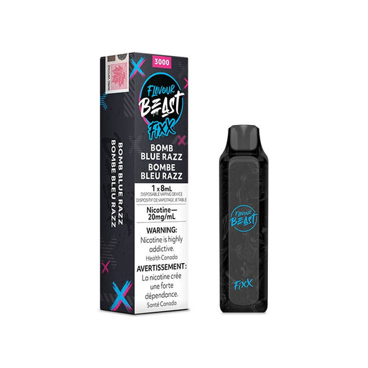 Flavour beast Fixx Bomb blue razz 20mg/mL disposable