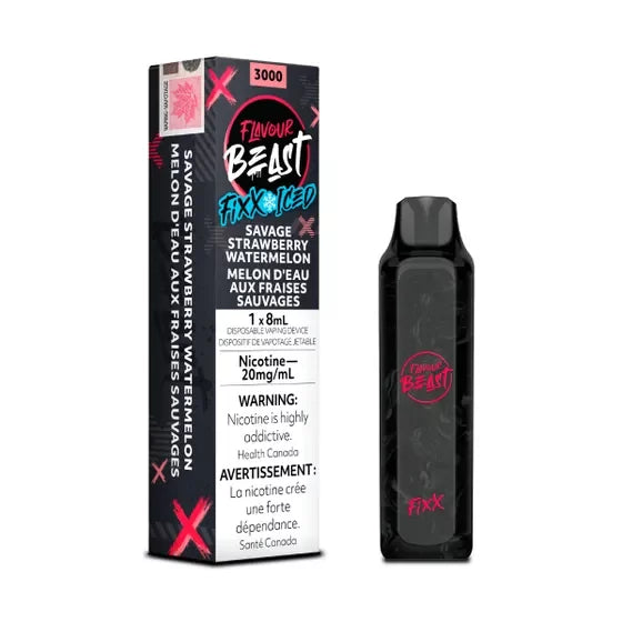 Flavour Beast Fixx Savage Strawberry Watermelon 20mg/mL disposable