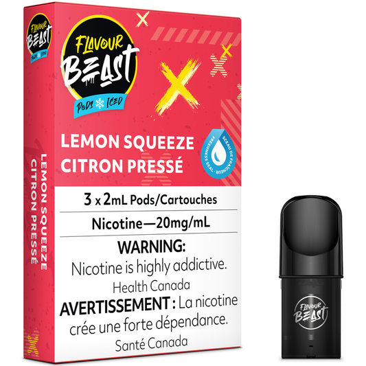 Flavour beast pods Lemon squeeze ice 20mg/mL