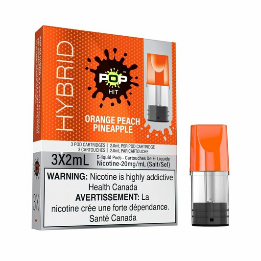 Pop hit pods Orange Peach Pineapple 20mg/mL