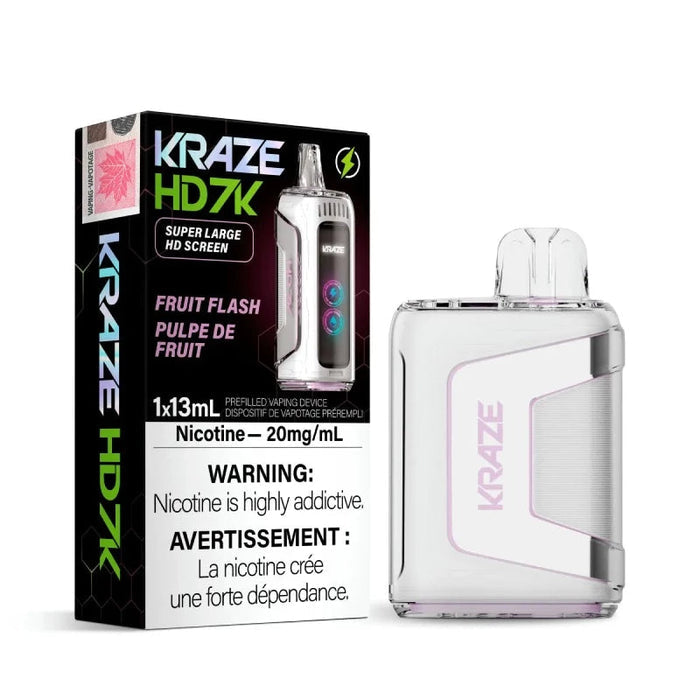 Kraze HD7K Fruit Flash 20mg/mL disposable (Provincial)