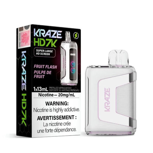 Kraze HD7k fruit flash 20mg disposable