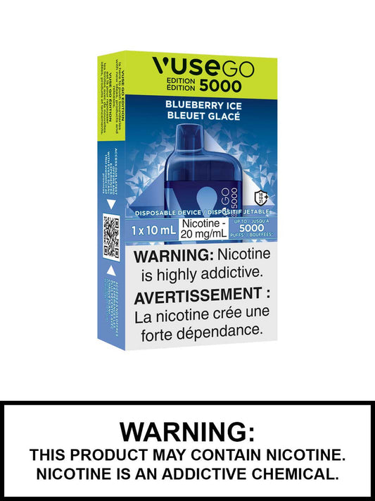 Vuse go 5000 Blueberry ice 20mg/mL disposable