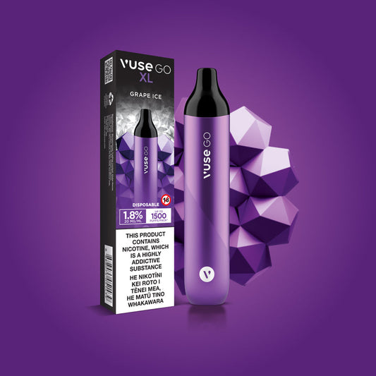 Vuse go XL grape ice 20mg/mL disposable