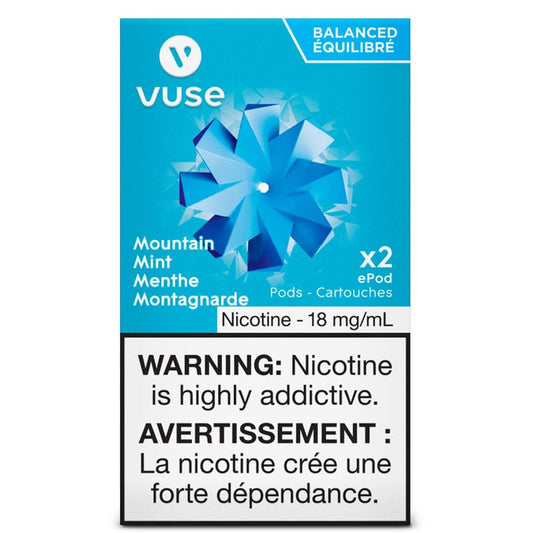 Vuse epod Mountain Mint 18mg/ml ×2