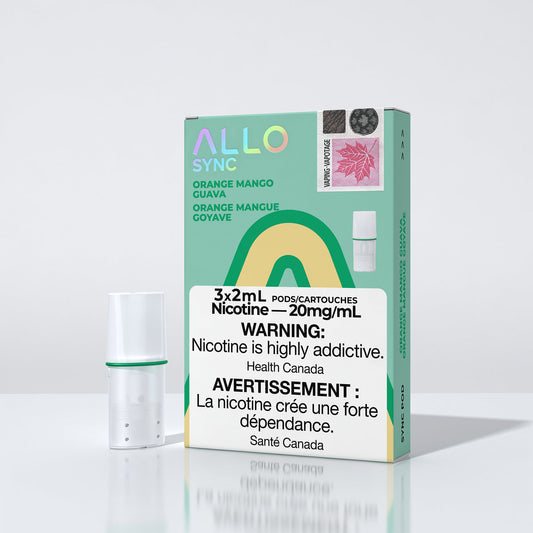 Allo sync pods Orange Mango Guava 20mg/mL