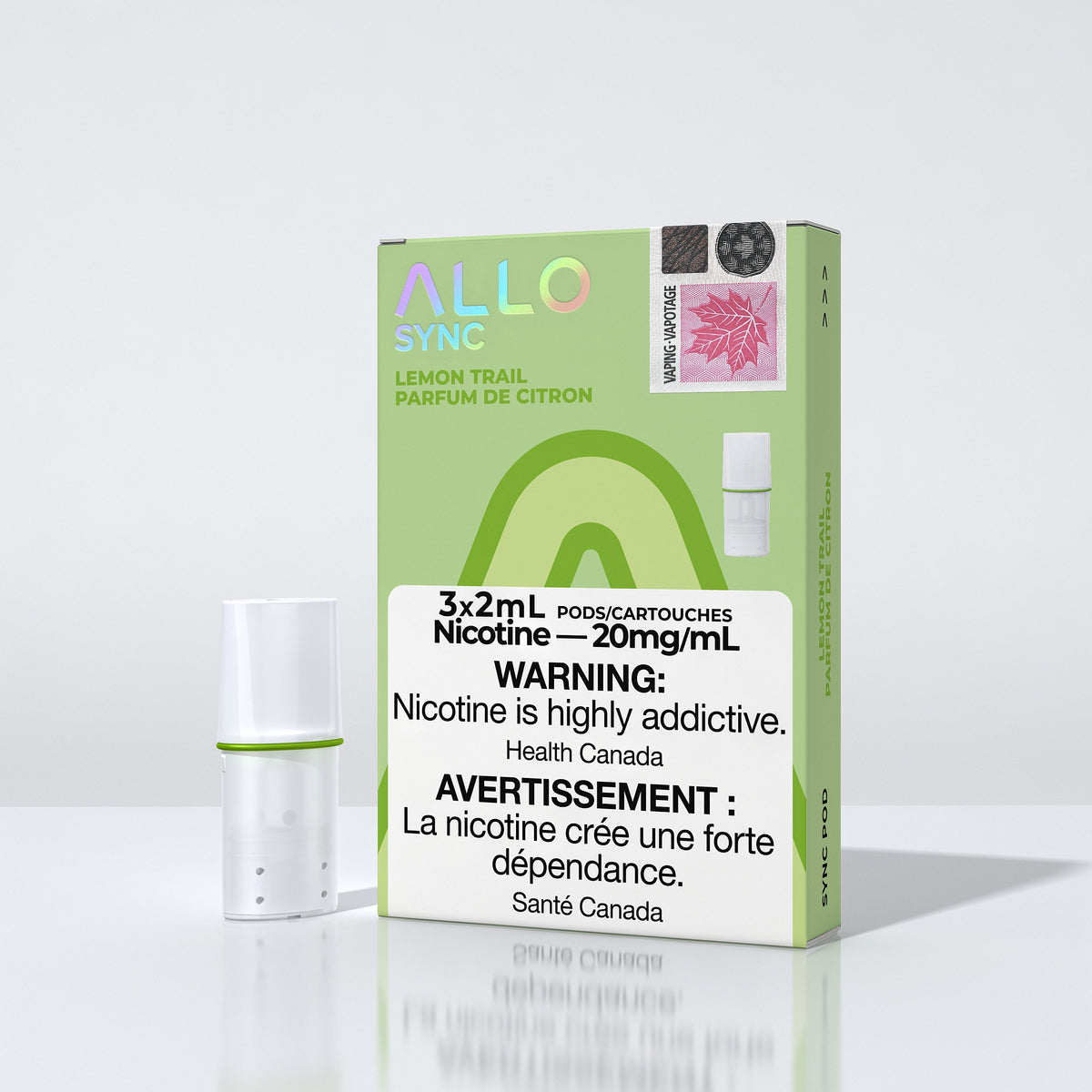 Allo sync pods Lemon Trail 20mg/mL pods