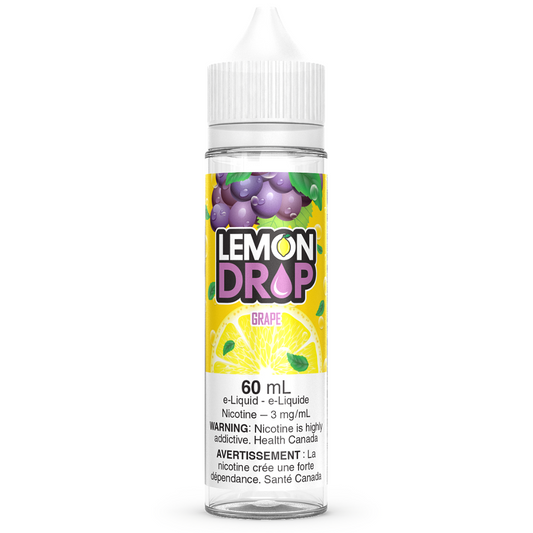 Lemon drop e-liquid Grape 3mg/mL-60mL