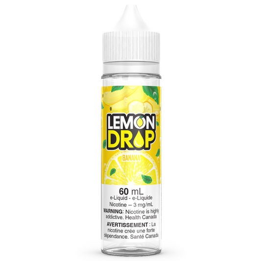 Lemon drop e-liquid Banana 6mg/mL 60mL