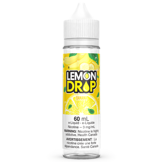 Lemon drop e-liquid Banana 6mg/mL-60mL