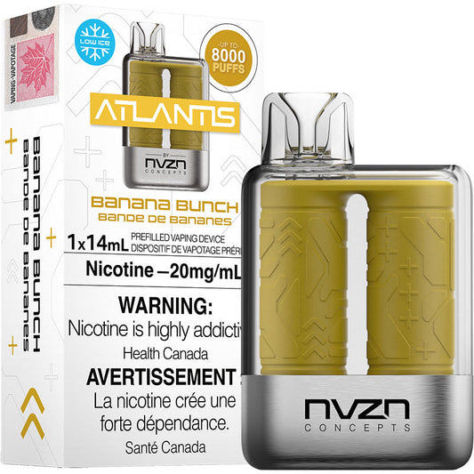 Atlantis 8000 Banana bunch 20mg/mL disposable