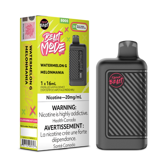 Flavour beast Mode Watermelon g 20mg/mL disposable