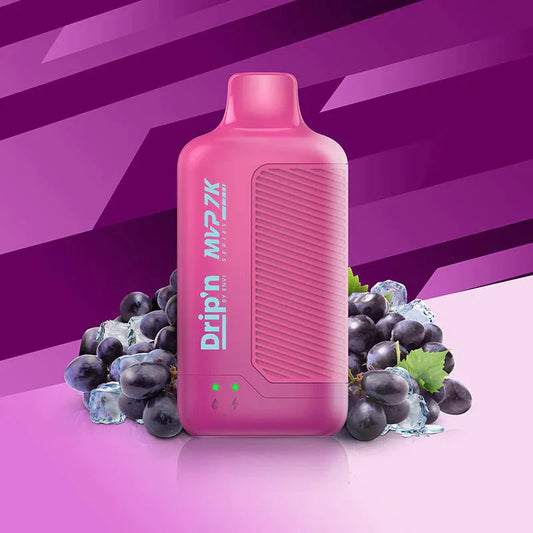 Drip’n Mvp 7k Grape iced 20mg/mL disposable