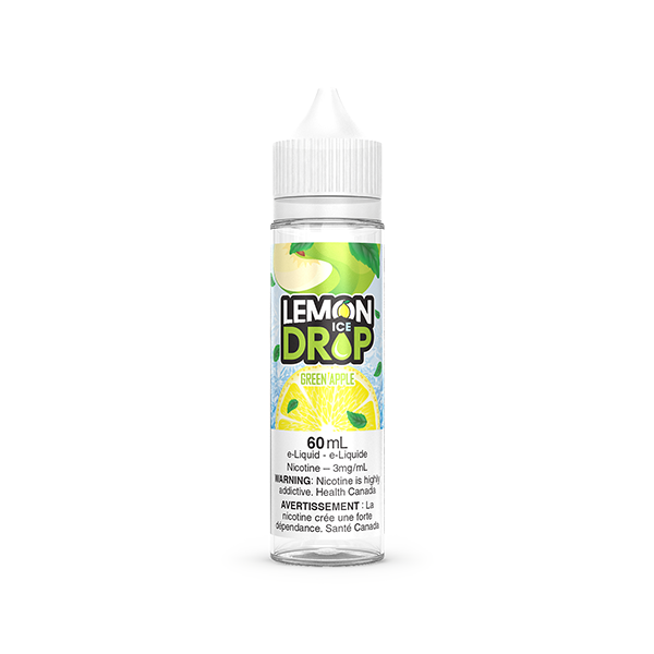 Lemon drop ice e-liquid Green apple 3mg/mL-60mL