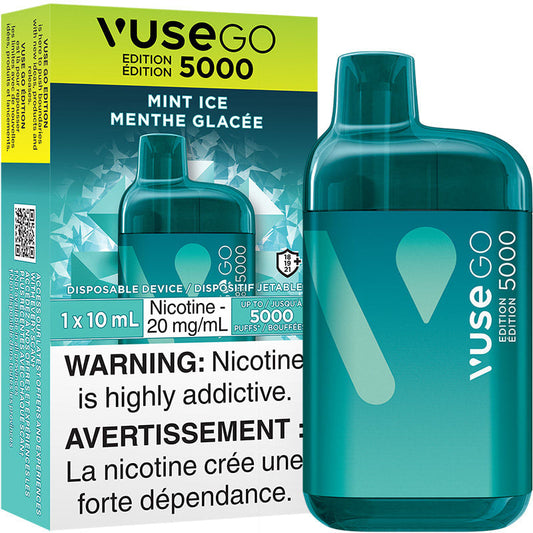 Vuse go 5000 Mint ice 20mg/mL disposable