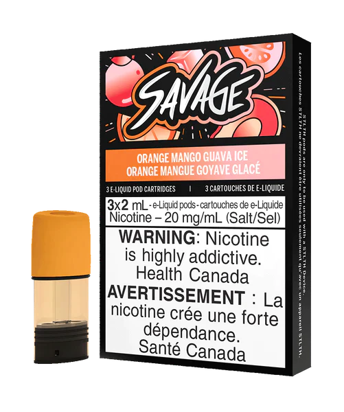 Savage Stlth pods Orange Mango Guava  20mg/mL