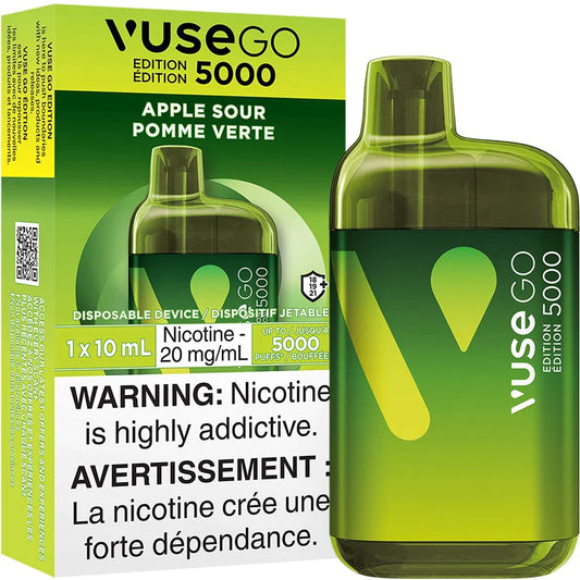 Vuse go 5000 Apple sour 20mg/mL disposable