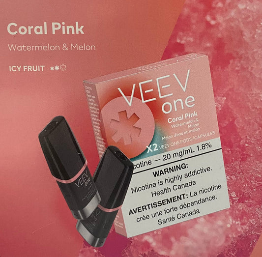 Veev one coral pink epod 20mg