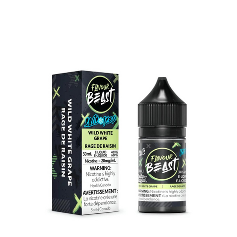 Flavour Beast e-liquid Wild White Grape Iced 20mg/mL-30mL(Provincial)