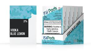 Zpods Vodka Blue Lemon 20mg/mL