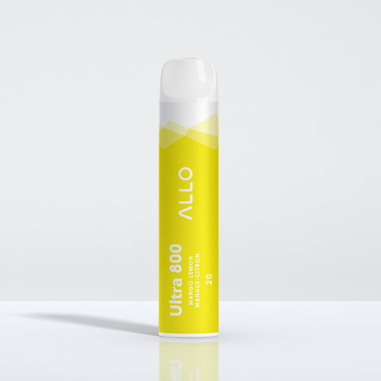 Allo ultra 800 Mango Lemon 20mg disposable