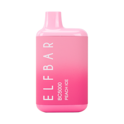 Elf bar BC5000 Peach ice 20mg/mL disposable