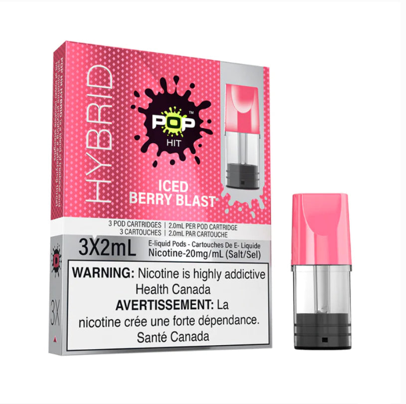 Pop hit pods Iced Berry Blast  20mg/mL