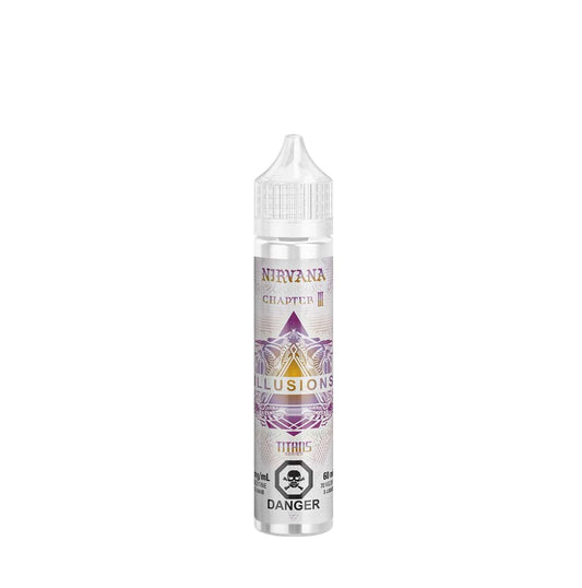 Illusion e-liquid nirvana 0mg/mL 60 mL nicotine free