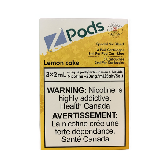 Zpods Lemon Cake 20mg/mL